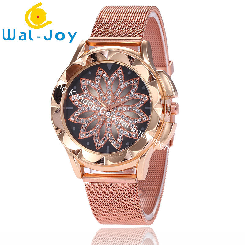 WJ-7811 New Sleek Minimalist Versatile Diamond Alloy Ladies Watch Creative Personality Quartz Watch