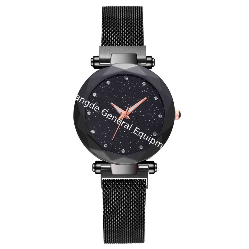 WJ-7921 2019 Newest Vibrating Sound Explosions Stock Wholesale Ladies Star Quartz Alloy Lazy Watch Magnet Buckle Women watch