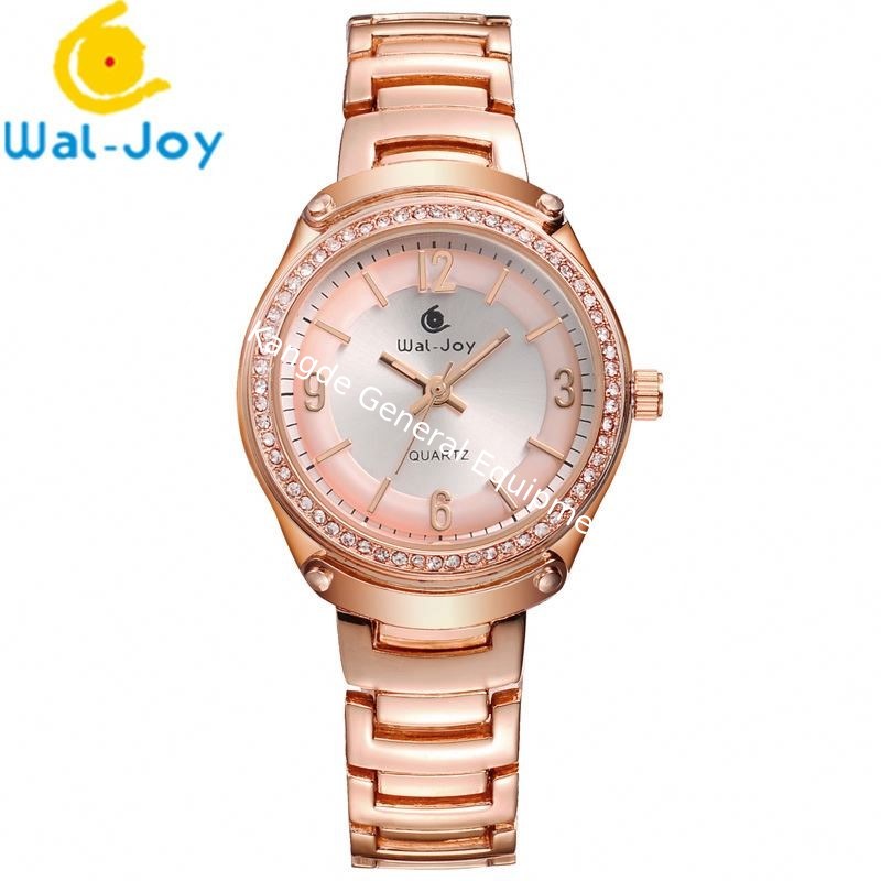 Wal-Joy Brand Stainless Steel Back Japan Movement Women Waterproof Watch WJ9005