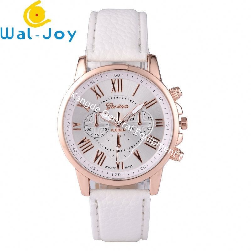 WJ-3946 Factory Direct Cheap Watch Best Selling PU Leather Promotional Woman Watches Girl HandWatch for Student