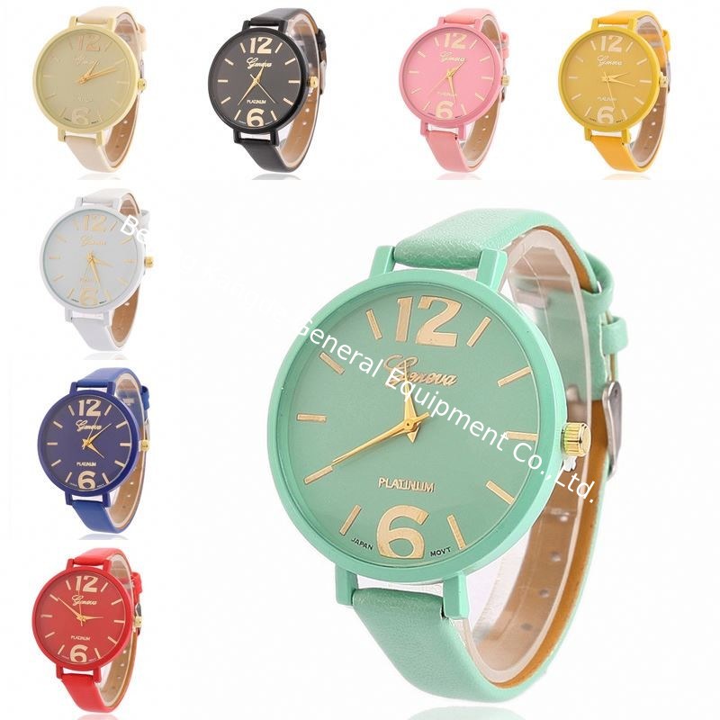 WJ-3946 Factory Direct Cheap Watch Best Selling PU Leather Promotional Woman Watches Girl HandWatch for Student