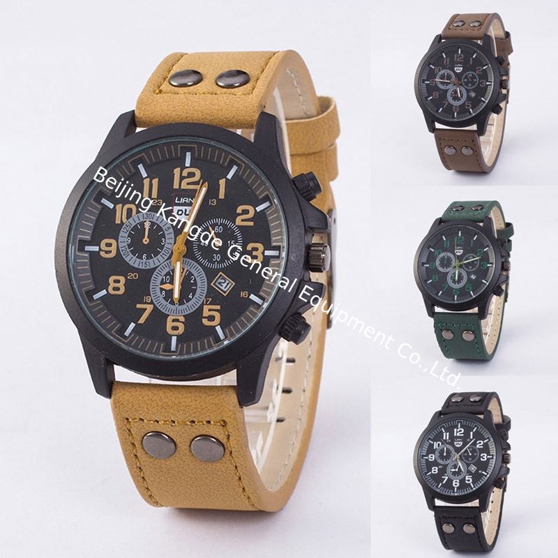 WJ-4613 Unique Canvas Strap Fashion Calendar High Quality Men Wrist Watches