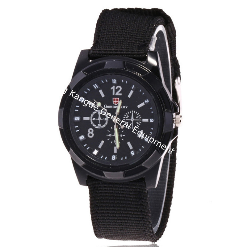 SW-545 Hot Sale Fashion Nylon Band Quartz Army Men Watch