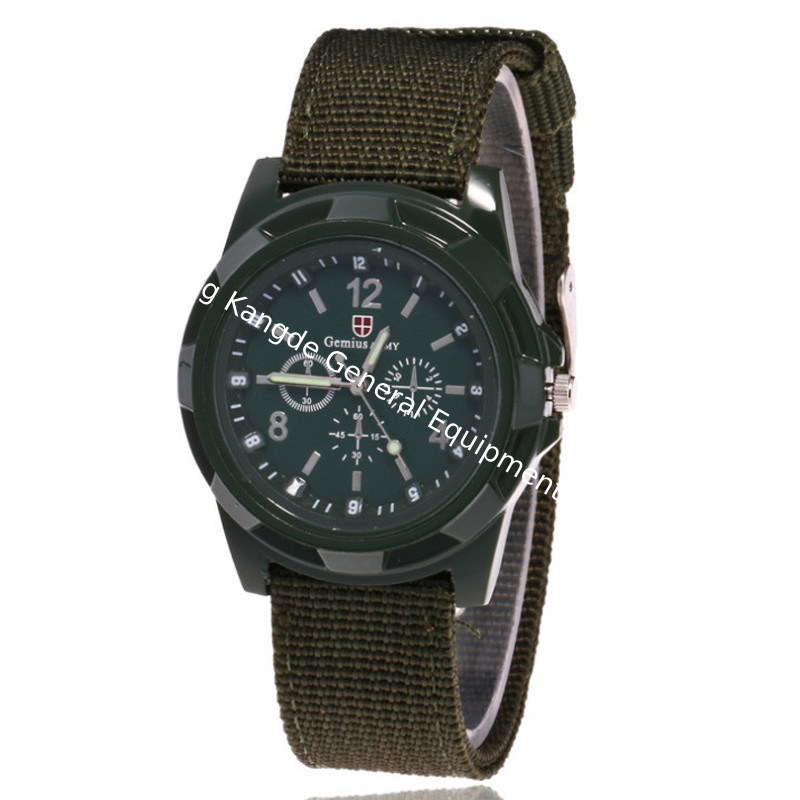 SW-545 Hot Sale Fashion Nylon Band Quartz Army Men Watch