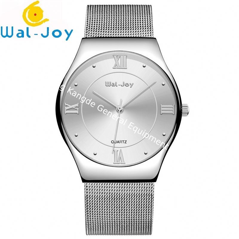 Wal-Joy Brand Men Fashion Quartz 3ATM Waterproof Mesh Belt Wrist Watch WJ8003