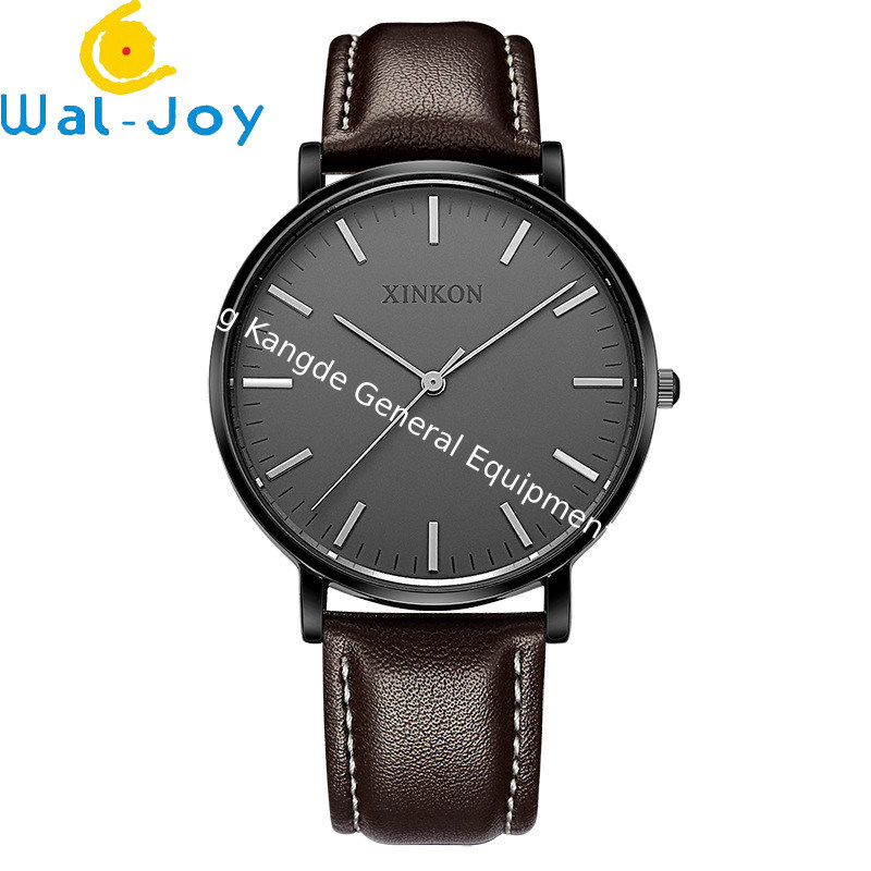 WJ-3751-3 New design unisex quartz watches high quality leather handwatches waterproof wristwatches