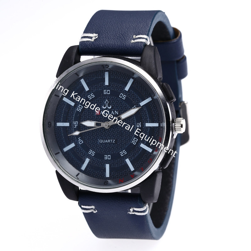 WJ-7970 Fashion Mens Quartz Leather Watch