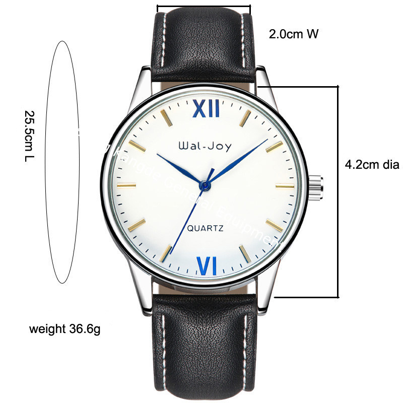 WJ-8110 Vogue Business Men Watches Small OEM Handwatches Factory Hot Selling Leather Wrist Watches