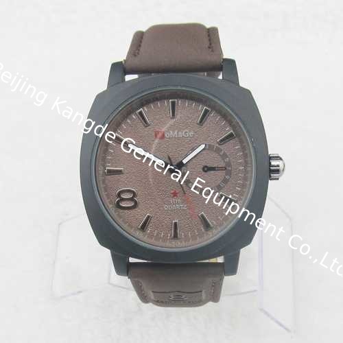 WJ-3397 Womage genuine leather attractive hot sale vogue popular men leather watch