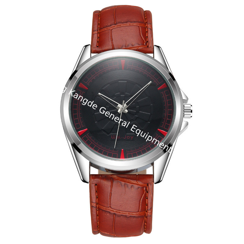 WJ-8105 Factory Latest Design Men Watches Small OEM Handwatches For Gentleman Business Waterproof Leather Quartz Wrist Watches