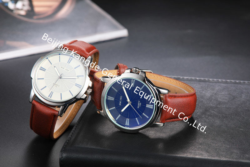 WJ-8103 Factory Latest Design Men Watches Small OEM Handwatches For Gentleman Business Waterproof Leather Quartz Wrist Watches
