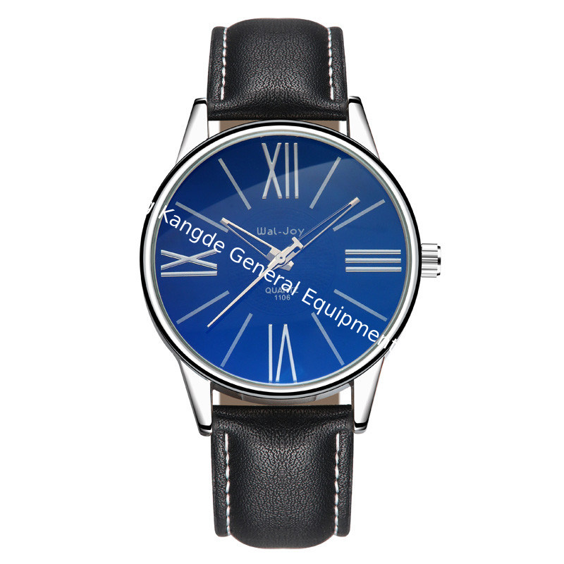 WJ-8111 High Quality Good Looking Hot Sale Quartz Watch Low MOQ OEM Wristwatch Leather Strap Waterproof Watch For Men