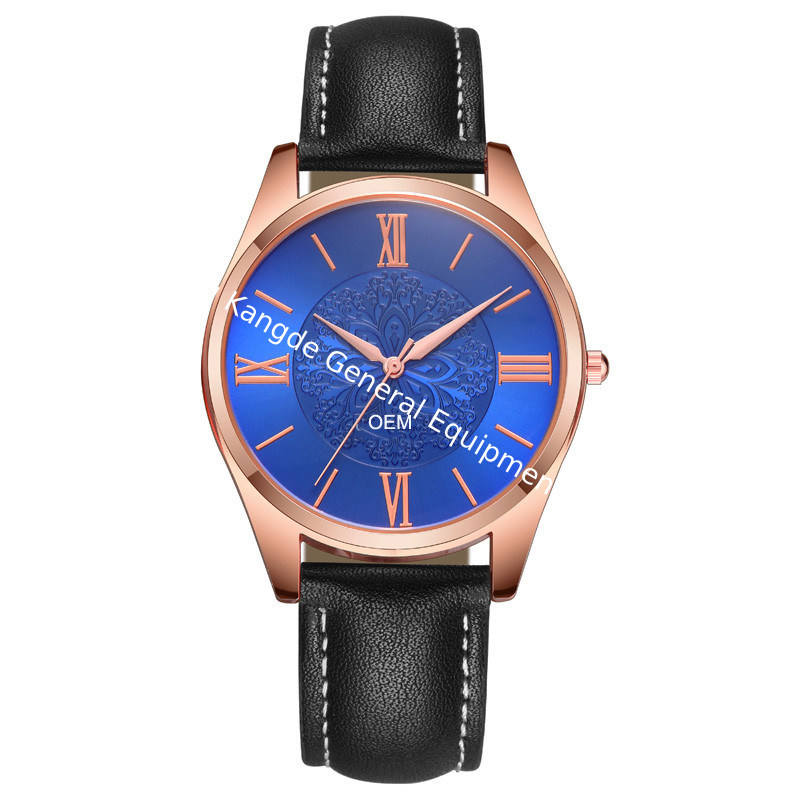 WJ-8104 Starry Sky Dial Design Vogue Gentlemen Wrist Watch Leather Strap Water Resistant Men LOW MOQ OEM Watches