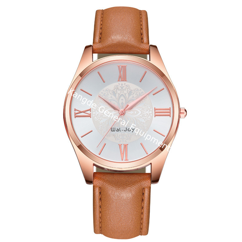WJ-8104 Starry Sky Dial Design Vogue Gentlemen Wrist Watch Leather Strap Water Resistant Men LOW MOQ OEM Watches