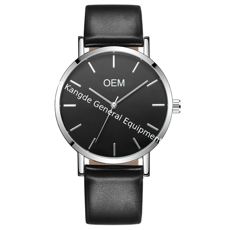 WJ-6494 Trendy Quartz Movement High Quality Men Leather Watch Wal-Joy Brand Fancy Blue And White Dial Male Wrist Watch