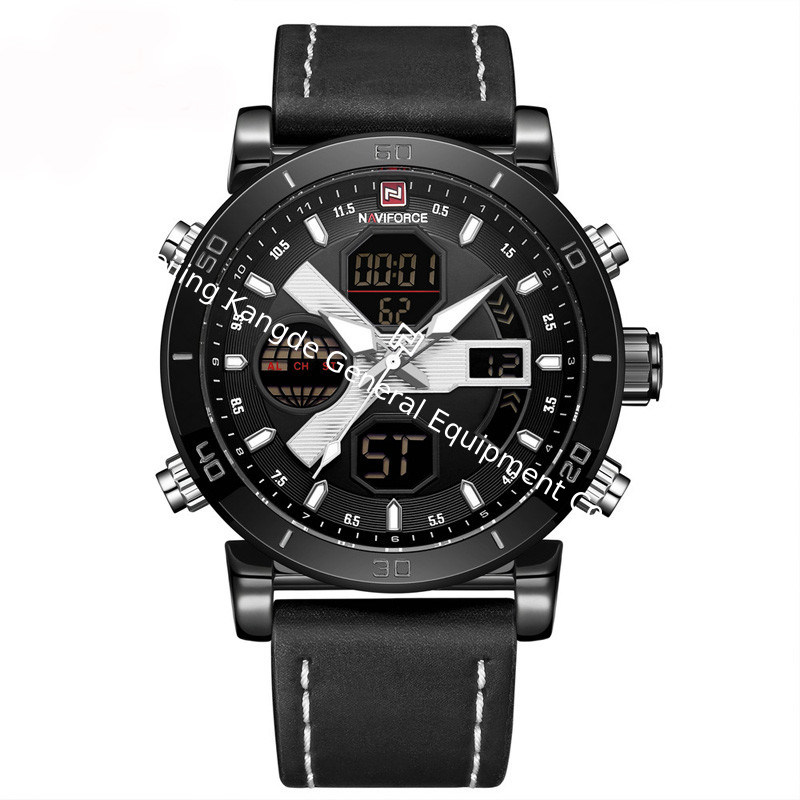 WJ-7602 Leisure and Fashion Classic European and American Men's Wrist-watch Waterproof Calendar Large Dial Sport Watch