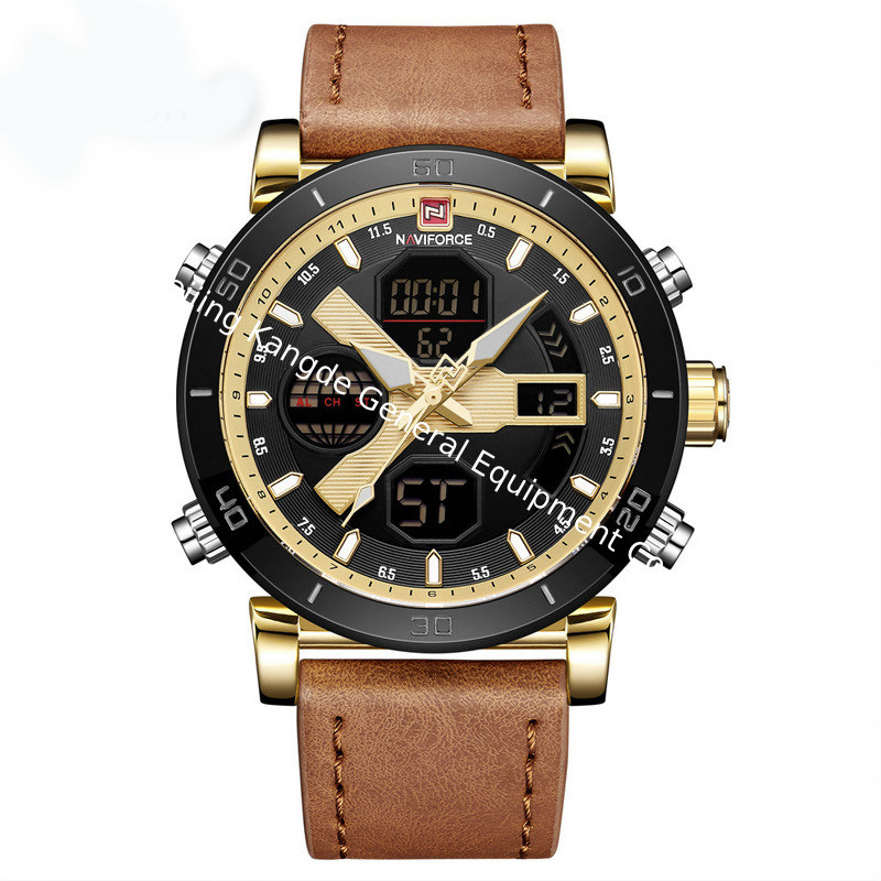 WJ-7602 Leisure and Fashion Classic European and American Men's Wrist-watch Waterproof Calendar Large Dial Sport Watch