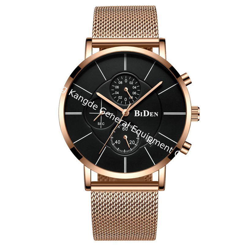 WJ-7393 Wholesales Casual Men Watches Waterproof Water Resistant Stainless Steel Handwatches 3ATM Date Quartz Wrist Watches