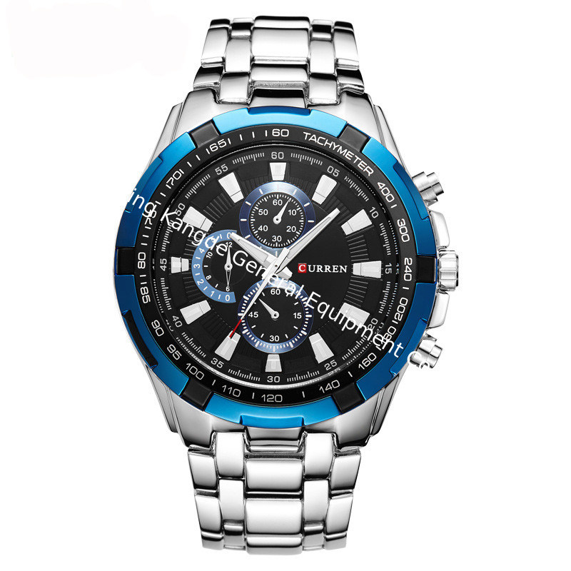 SW-1233 men water resistant Curren stainless steel hand watch