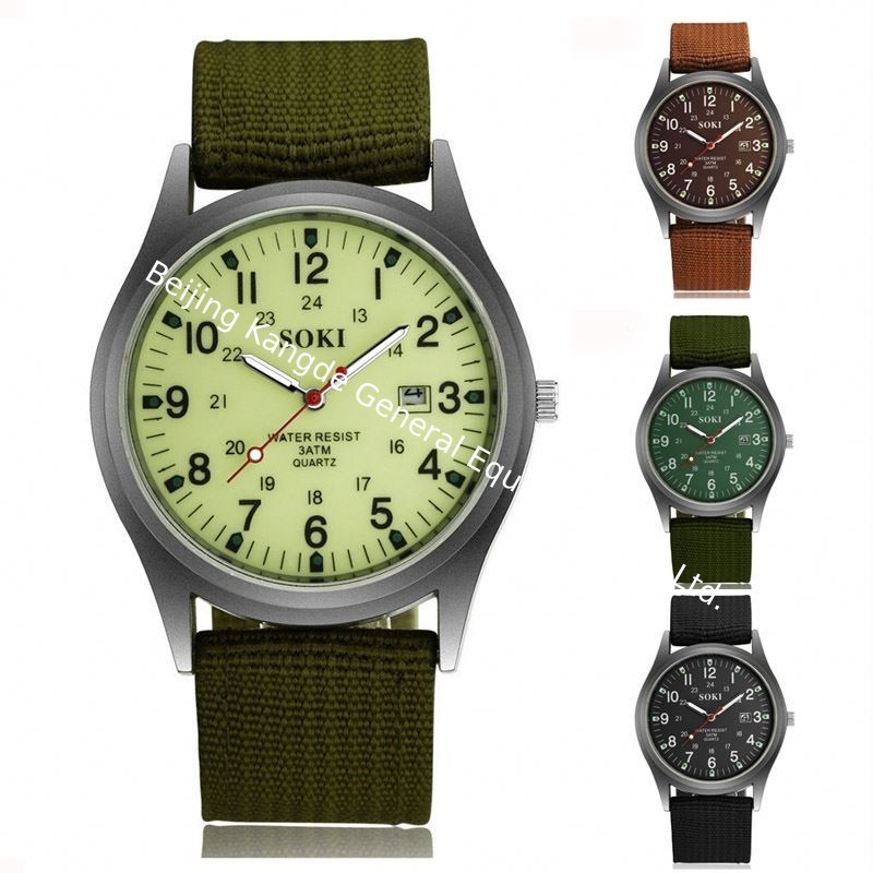 WJ-6931 2018 SOKI Brand New Design Match Color Leather Watches for Men Quartz Watches With Date
