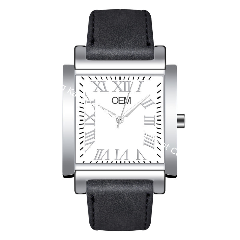 WJ-8793 Newest 2019 Alloy Case Black Color Hptsale Waterproof Small MOQ:100pcs Men OEM Watch