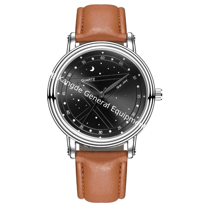 WJ-8109 Fashion Leather Wristwatch Waterproof Simple Popular Male watch Can Accept Small MOQ OEM Watch