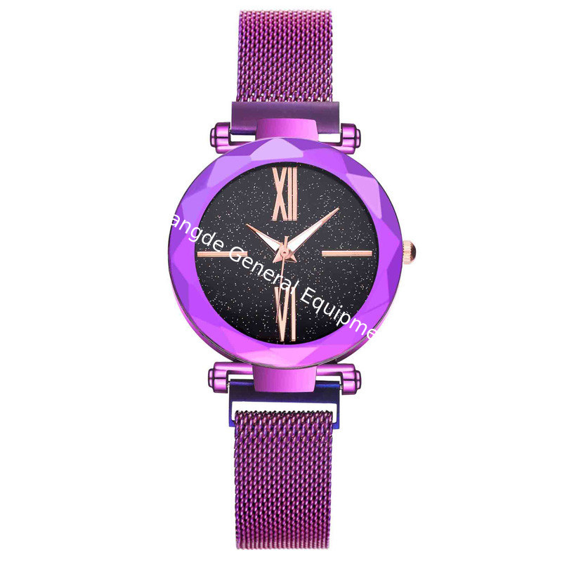 WJ-7923 Source Manufacturers Cuatomed Logo 2018 New Fashion Trend Starry Watch Vibrato With The Same Ladies Milan Belt Watch
