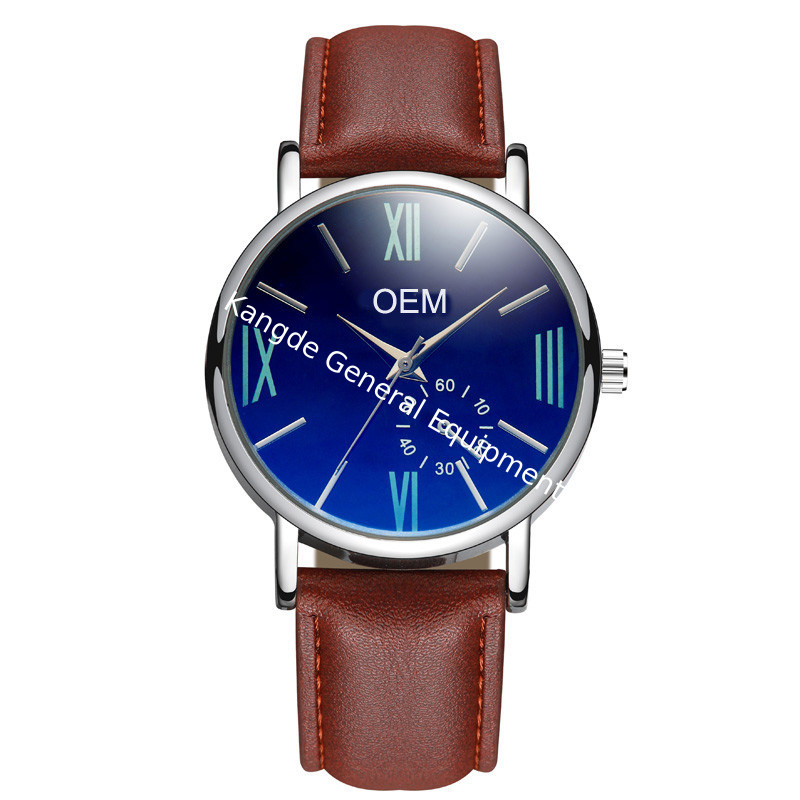 WJ-8102 Factory Hot Selling Business Leather Watches Waterproof Small OEM Handwatches Men Wrist Watches