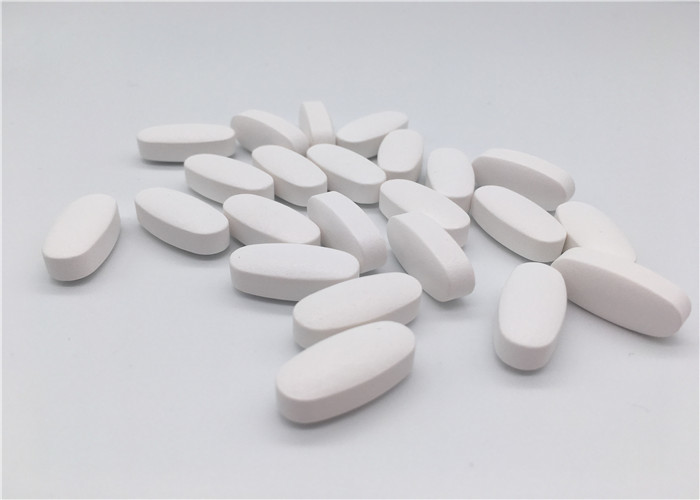 Film Coated Glucosamine Chondroitin Msm Collagen Tablets Oblong Shaped GT2D