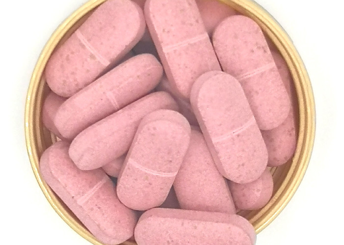 Multivitamin Supplements Tablet Vitamins Minerals Purple Red Colored MT9G