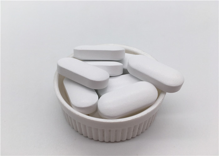OEM ODM Oblong Shaped Calcium Magnesium Zinc Tablet Supplements For Bone Health BT2X