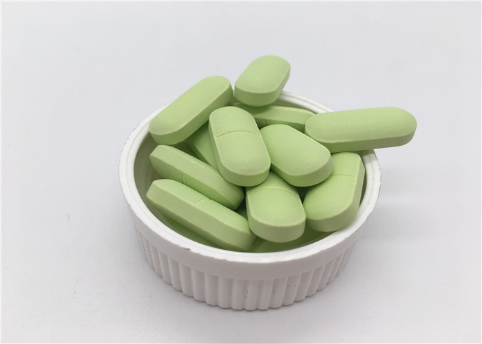 Green Bone Health Supplement Calcium Carbonate 500mg Tablet For Dental Health Muscle BT6G