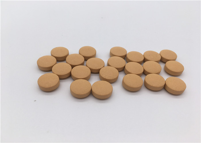 Round Shaped VT4C Vitamin B Tablets / Energy Boost Vitamin Supplement