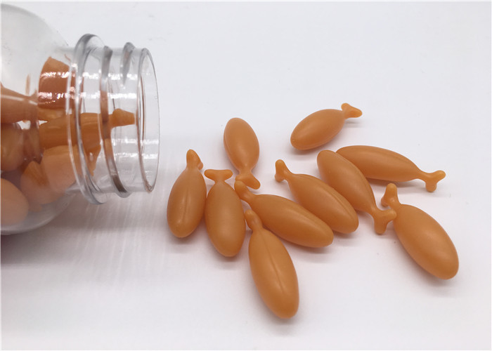 Fish Oil Orange Flavor Chewable Softgels For Brain , Vision , Joint Cardiovascular Health