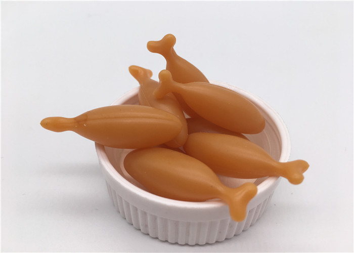 Fish Oil Orange Flavor Chewable Softgels For Brain , Vision , Joint Cardiovascular Health