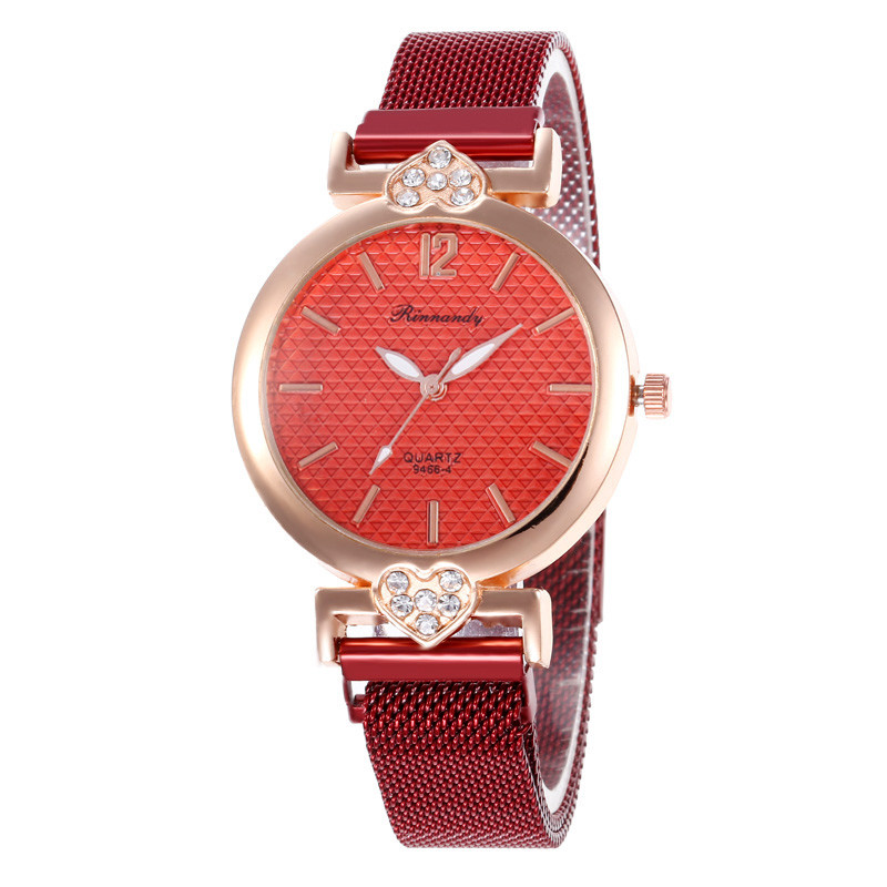 WJ-8566 2019 Newest Hotsale Lady Hand Health Alloy Case Magnetic Mesh Wrist Watch
