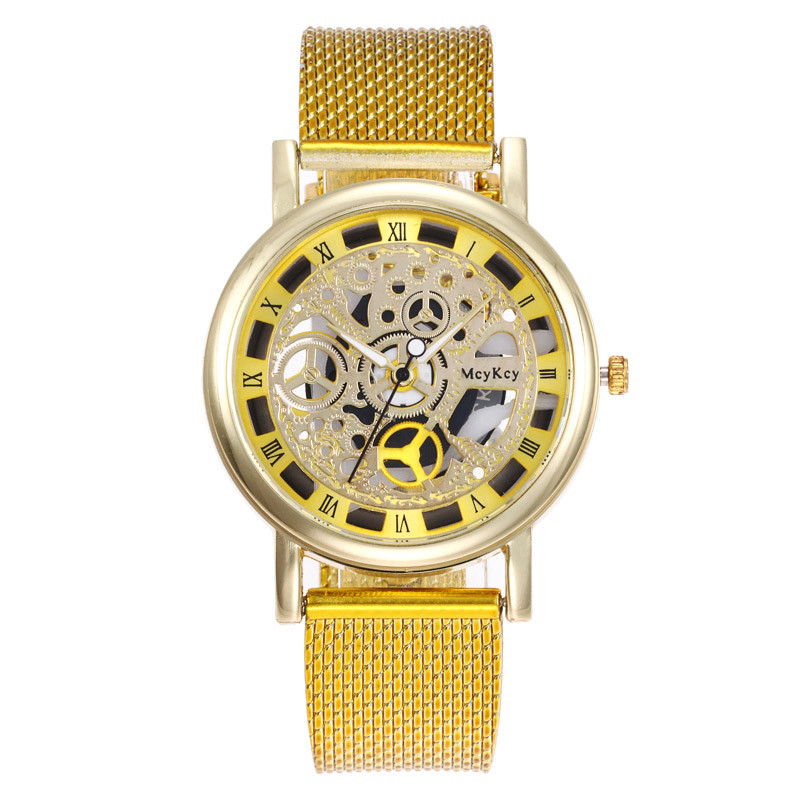 WJ-7762 Fashion Women Plastic Strap Wrist Watch