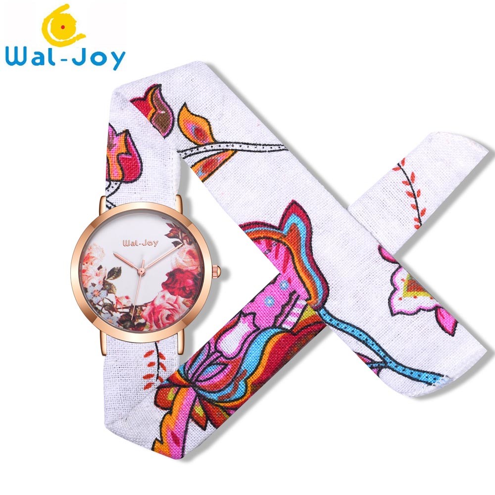 WJ9020 Wholesale Cheap High Quality Waterproof Flower Pretty Wal-Joy Brand Watch
