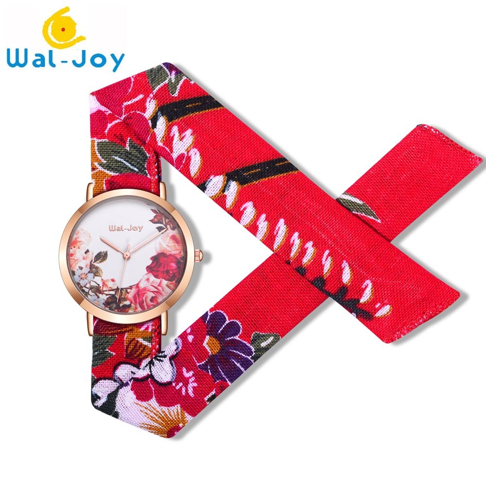 WJ9020 Wholesale Cheap High Quality Waterproof Flower Pretty Wal-Joy Brand Watch