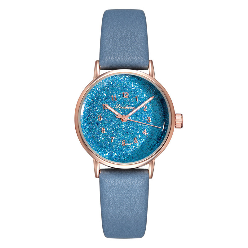 WJ-8448 Fashion Woman Good Quality Many Colors White Band Women Leather Watch