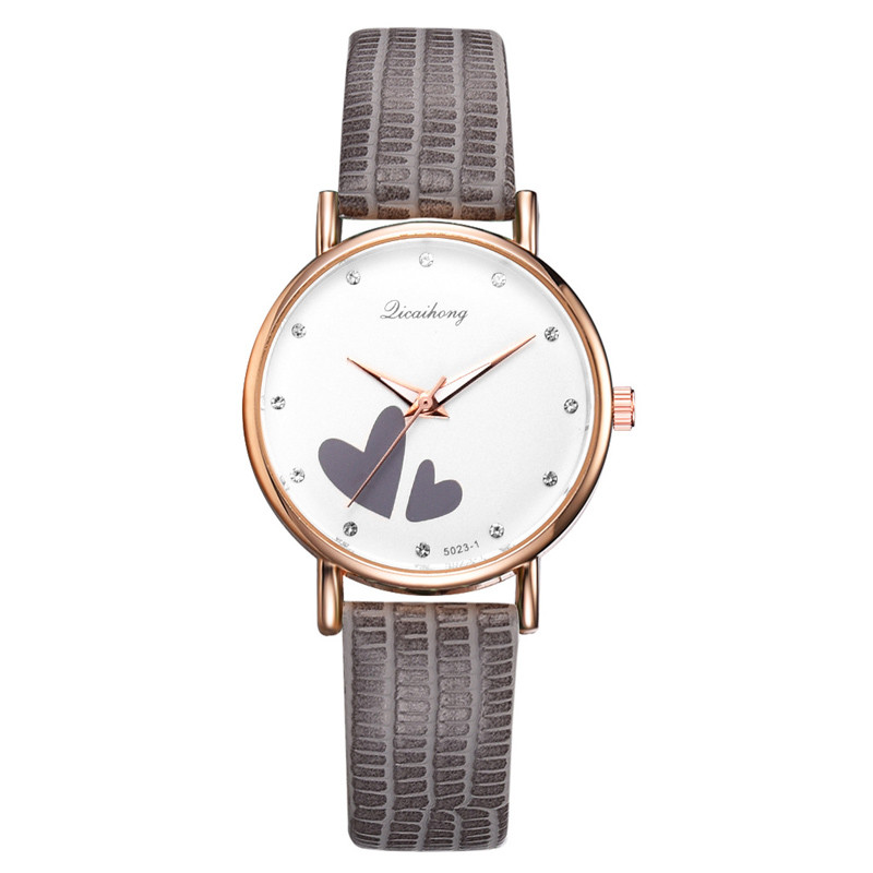 WJ-8451Fashion Woman Good Quality Alloy Watch Case China Leather Watch