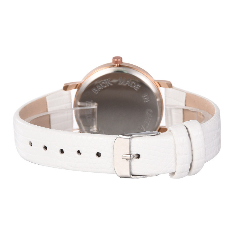 WJ-8451Fashion Woman Good Quality Alloy Watch Case China Leather Watch