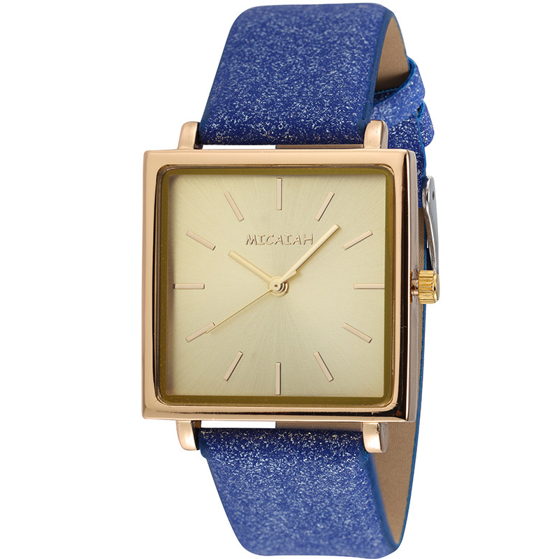 WJ-8420 Women Fashion Hand Alloy Watch Case Leather Women Watch
