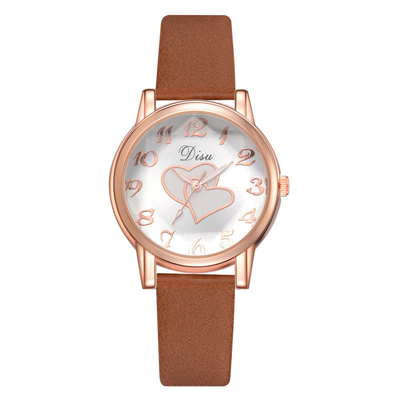 WJ-8388 Women Fashion Wrist Leather Smart Quartz Watch