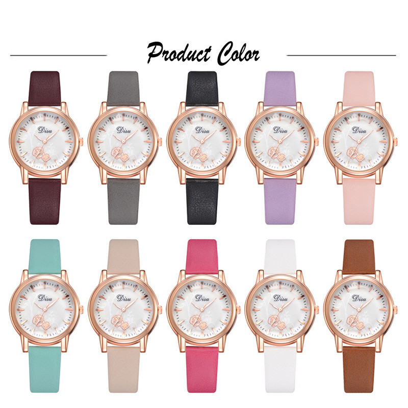 WJ-8391Women Fashion Wrist Quartz Leather Watch