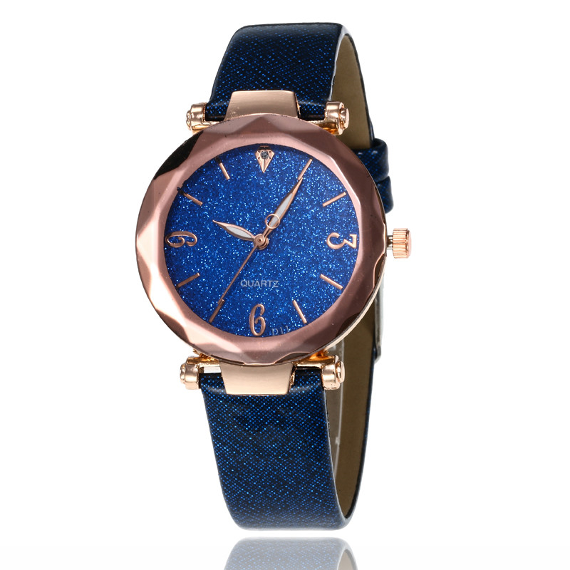 WJ-7781 Fashion Woman Leather Lady Hand Watch
