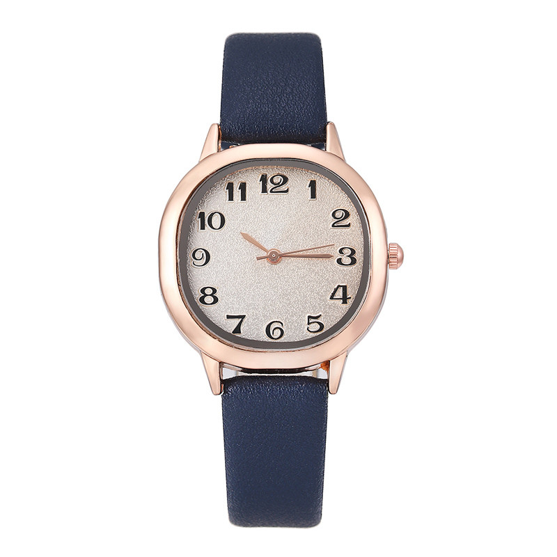 WJ-7875 Classic Simple Leather Band Quartz Movement Lady Watch Wholesale Beautiful Multicolor Fancy Women Hand-Watch
