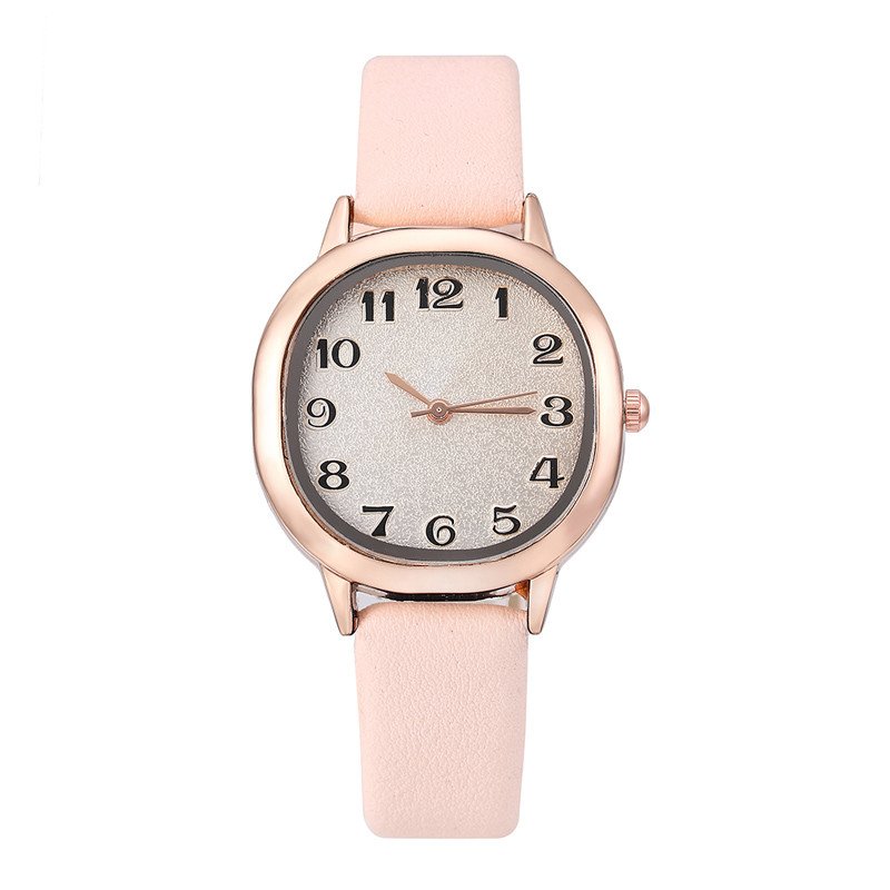 WJ-7875 Classic Simple Leather Band Quartz Movement Lady Watch Wholesale Beautiful Multicolor Fancy Women Hand-Watch