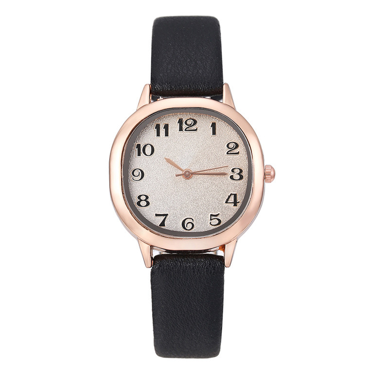 WJ-7875 Classic Simple Leather Band Quartz Movement Lady Watch Wholesale Beautiful Multicolor Fancy Women Hand-Watch