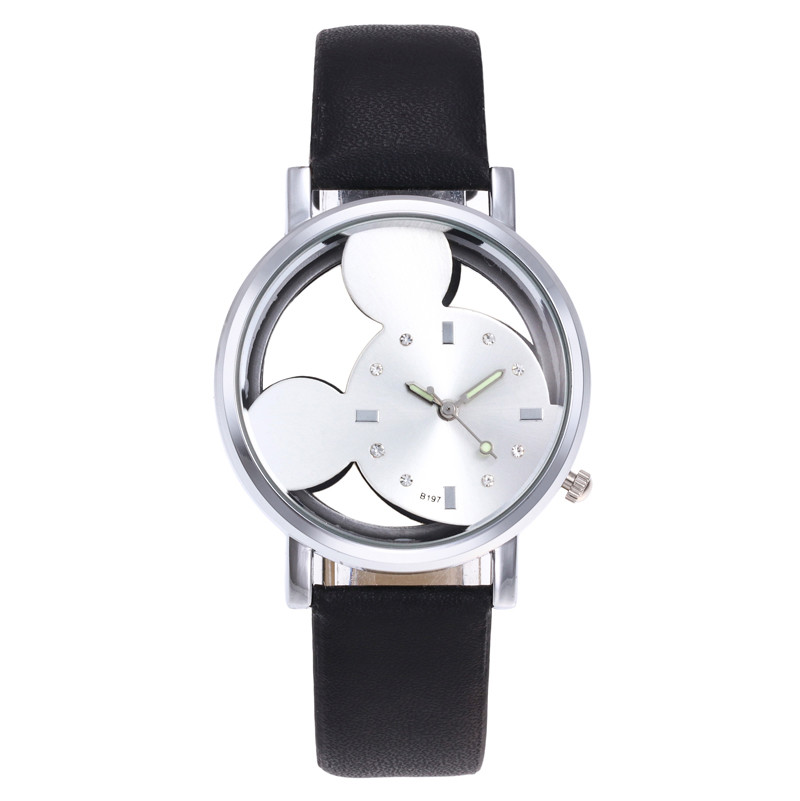 WJ-4766 lovely mouse custom quartz multicolor elegance fashion no name watches